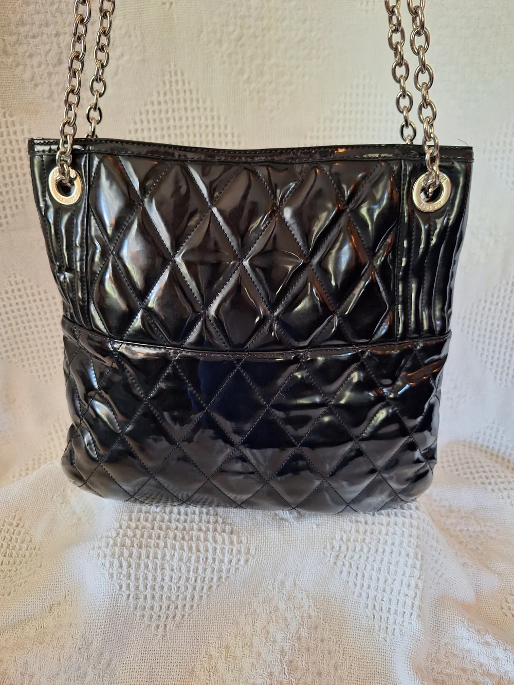 Coach sleek black